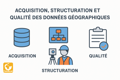 Assurez la qualité de vos données géospatiales avec les services proposées par CartoExpert en matière d'intelligence de la donnée SIG