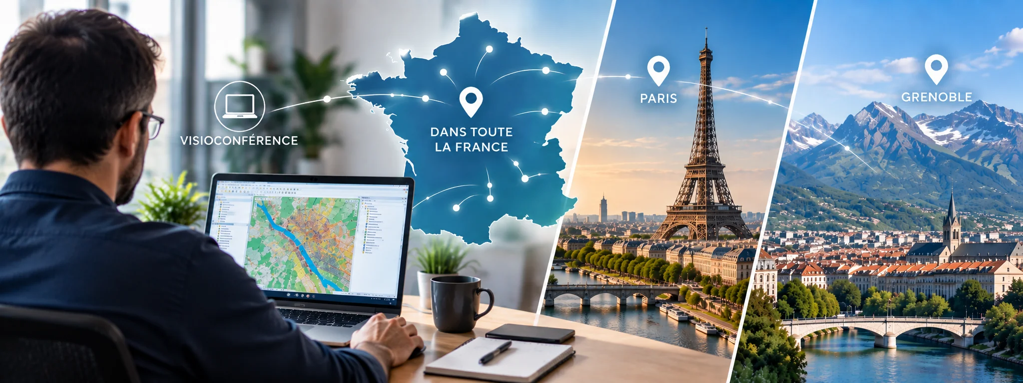 Formation SIG en visioconférence et en présentiel à Paris, Grenoble et partout en France
